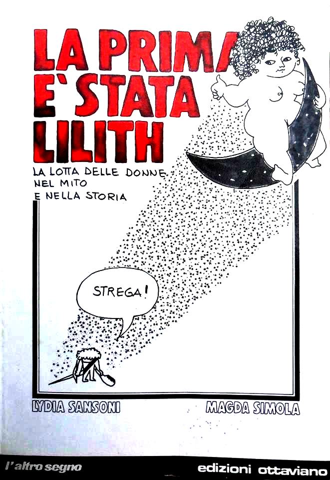 Cpertina del fumetto La Prima è stata Lilith di Lydia Sansone