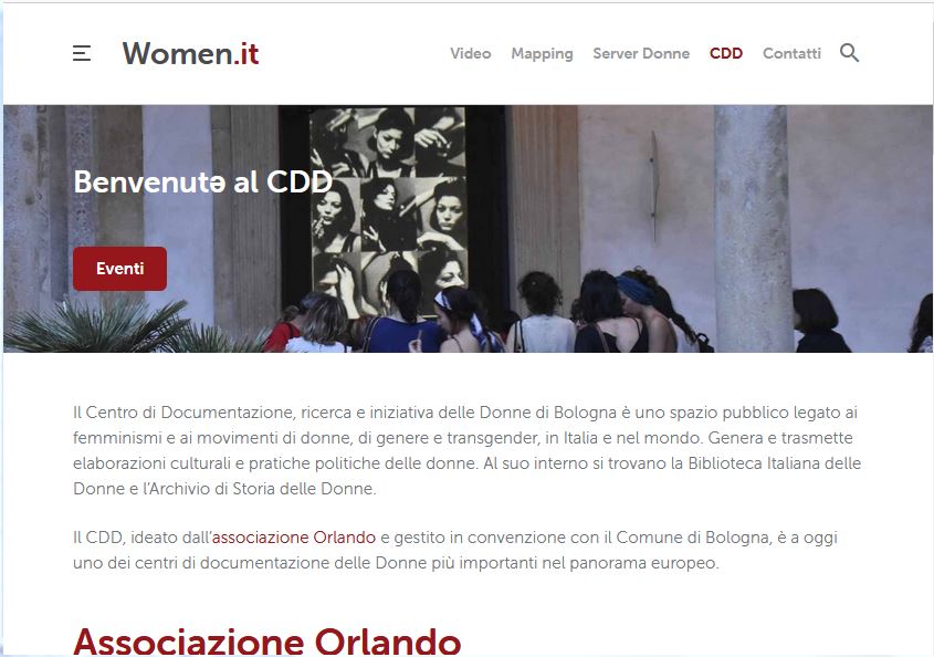 Centro di Documentazione, ricerca e iniziativa delle Donne di Bologna