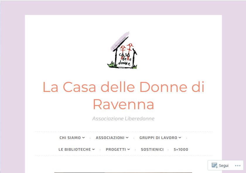 La Casa delle donne di Ravenna - Associazione Liberedonne