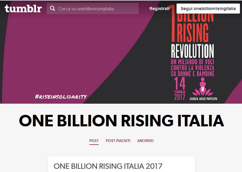 ONE BILLION RISING ITALIA