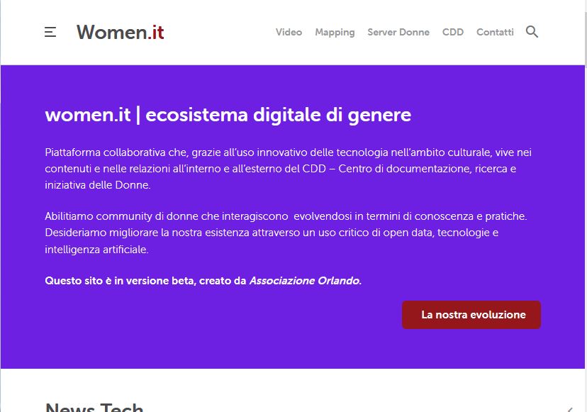 Women.it | ecosistema digitale di genere